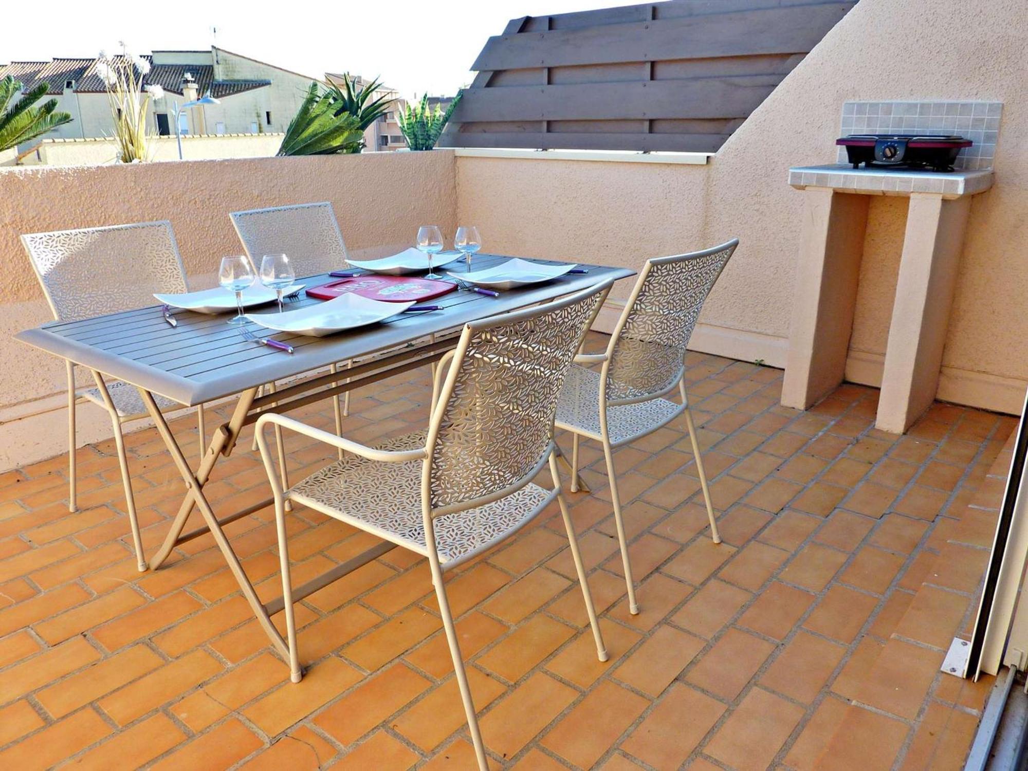 דירות Duplex Renove Avec Clim, Terrasse Et Parking A Marseillan - Fr-1-387-162 מראה חיצוני תמונה